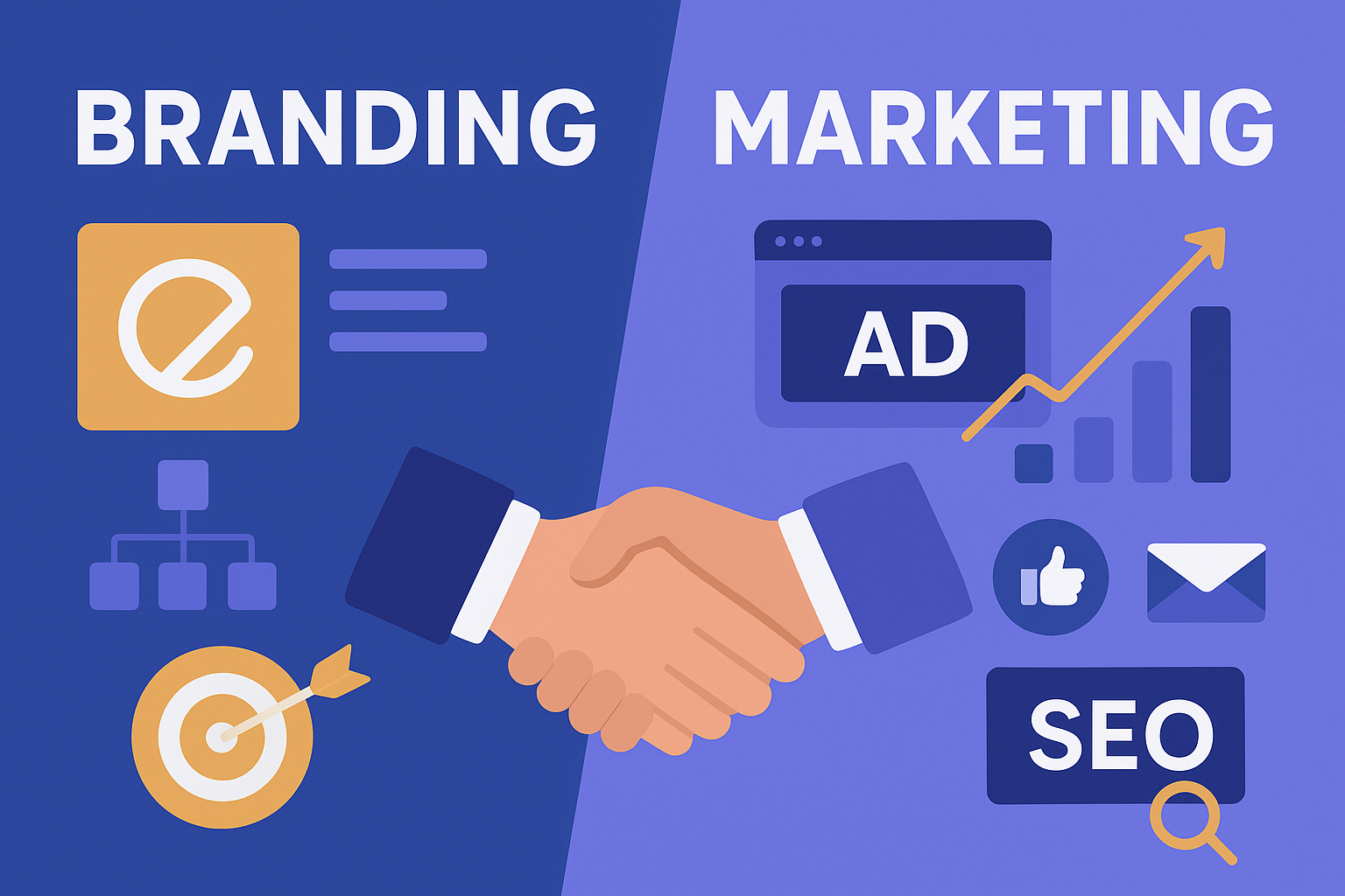 Branding vs. Marketing – Key Differences and How They Work Together
